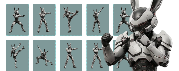 Massive Built-In Motion Library — Professional AI 3D Character Animation with Zero Manual Tweaking